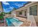 Inviting pool area with brick pavers and a relaxing, refreshing pool at 906 E Venice Ave, Venice, FL 34285
