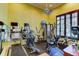 Community fitness center with various exercise equipment at 1480 Mossy Oak Dr, North Port, FL 34287