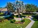 Community entrance sign for Charleston Park Villas at 1480 Mossy Oak Dr, North Port, FL 34287