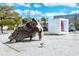 Contemporary outdoor sculptures in a public art space at 875 Indian Beach Dr, Sarasota, FL 34234