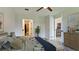 Bedroom with bed and access to bathroom and dining area at 2704 60Th Avenue S Plz # 2704, Bradenton, FL 34207