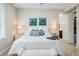 Bedroom with a queen-size bed, and access to a bathroom at 7922 Tybee Ct, University Park, FL 34201