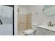 Updated bathroom with walk-in shower and stackable washer/dryer at 2704 60Th Avenue S Plz # 2704, Bradenton, FL 34207