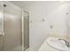 Bathroom with shower and vanity at 2708 60Th Avenue W Ter # A, Bradenton, FL 34207