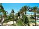 Aerial view of the resort with lush landscaping and beach access at 915 Seaside Dr # 613 Weeks 28-29, Sarasota, FL 34242
