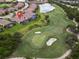 Home location shown from above next to golf course at 4803 Cabreo Ct, Bradenton, FL 34211
