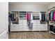 Spacious walk-in closet with ample shelving and hanging space at 4803 Cabreo Ct, Bradenton, FL 34211