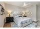 Serene bedroom with king bed and stylish decor at 4803 Cabreo Ct, Bradenton, FL 34211