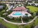 Inviting community pool with surrounding patio and seating at 4803 Cabreo Ct, Bradenton, FL 34211