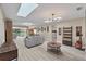 Open concept living room with light flooring at 3541 Wilkinson Woods Dr # 40, Sarasota, FL 34231