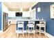 Modern clubhouse kitchen with stainless steel appliances at 1922 6Th St E, Palmetto, FL 34221