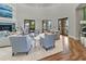 Spacious clubhouse lobby with comfortable seating and fireplace at 1922 6Th St E, Palmetto, FL 34221