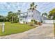 Spacious two-story house with a long driveway at 3811 Bayside Cir, Bradenton, FL 34210