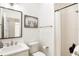 Clean bathroom with shower and updated vanity at 3811 Bayside Cir, Bradenton, FL 34210