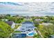 Two-story home with pool, deck, and bay views at 3811 Bayside Cir, Bradenton, FL 34210