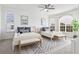Guest bedroom with two twin beds, light wood accents, and plenty of natural light at 3811 Bayside Cir, Bradenton, FL 34210
