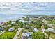 Wide aerial showcasing a home's location and water view at 3811 Bayside Cir, Bradenton, FL 34210