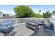 Spacious rooftop deck, perfect for outdoor entertaining at 3811 Bayside Cir, Bradenton, FL 34210