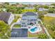 Two-story house with pool, deck, and basketball court at 3811 Bayside Cir, Bradenton, FL 34210