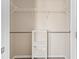 Walk-in closet with shelving for convenient storage at 2824 Esmeralda Dr, Sarasota, FL 34243