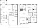 Two-story house floor plan with 3 bedrooms and 3 baths at 2824 Esmeralda Dr, Sarasota, FL 34243
