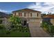 Two story home with tile roof and landscaping at 2824 Esmeralda Dr, Sarasota, FL 34243