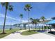 Scenic waterfront park with walking path and exercise equipment at 2824 Esmeralda Dr, Sarasota, FL 34243