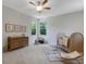 Bright Bedroom features a crib, dresser, and charming decor at 3005 Desoto Rd, Sarasota, FL 34234