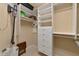 Large closet with drawers, shelves, and hanging space at 943 River Basin Ct # 102B, Bradenton, FL 34212