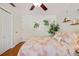 Bright bedroom with a queen-size bed and ample closet space at 10268 Alexandria Ave, Englewood, FL 34224