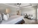 Spacious main bedroom with sitting area and a view of the backyard at 16162 61St E Ln, Parrish, FL 34219