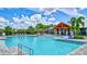 Large community pool with plenty of space for swimming at 16162 61St E Ln, Parrish, FL 34219