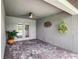 Covered patio with brick pavers and French doors at 16162 61St E Ln, Parrish, FL 34219