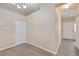 Inviting entryway with light neutral walls and flooring at 4907 21St E Way, Bradenton, FL 34203