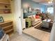 View of living room from doorway, showcasing a comfortable seating area at 5850 Welcome Rd # J6, Bradenton, FL 34207