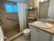 Clean bathroom featuring a walk-in shower at 5850 Welcome Rd # J6, Bradenton, FL 34207