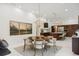 Spacious kitchen with island, stainless steel appliances, and breakfast nook at 3973 Boca Pointe Dr, Sarasota, FL 34238