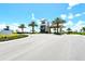 Modern gated entrance to the community at 10254 Morning Mist Ln, Sarasota, FL 34241