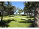 Lush landscaping leads to waterfront views at 5111 51St W Ln, Bradenton, FL 34210