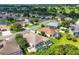 Aerial view of the neighborhood, showing the location of the house at 5111 51St W Ln, Bradenton, FL 34210