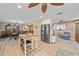 Spacious kitchen featuring modern appliances and an island at 2611 Sunnyside St, Sarasota, FL 34239
