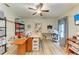 Spacious craft room with ample workspace and storage at 7606 91St E St, Palmetto, FL 34221