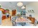 Bright breakfast nook with table and chairs overlooking the backyard at 7606 91St E St, Palmetto, FL 34221