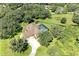Home with pool and large lot surrounded by trees at 7606 91St E St, Palmetto, FL 34221