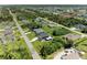 Aerial view showcasing home's location and neighborhood at 13331 Drysdale Ave, Port Charlotte, FL 33981