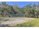 Outdoor volleyball court nestled amongst lush trees at 16916 Rosedown Gln, Parrish, FL 34219