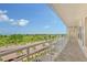 Private balcony overlooking golf course and bay at 603 Longboat Club Rd # 602N, Longboat Key, FL 34228