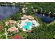 Community pool, playground, and tennis courts at 12271 Lavender Loop, Bradenton, FL 34212