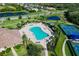 Community pool and pickleball courts at 12271 Lavender Loop, Bradenton, FL 34212