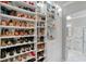 Custom shoe closet with numerous shelves for footwear at 4507 Terrazza Ct, Bradenton, FL 34211